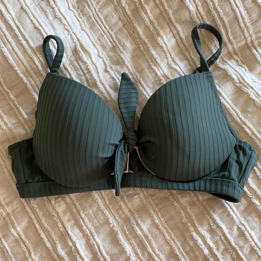 Green Women’s Bikini Top